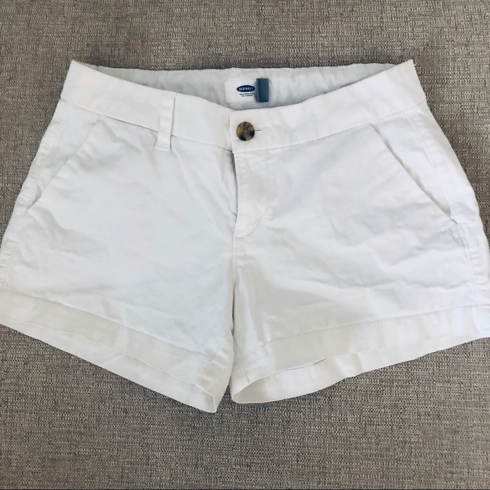 White shorts